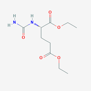 molecular formula C10H18N2O5 B1516258 N-Carbamoylglutamic acid diethyl ester 