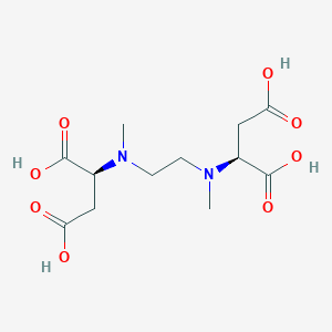 (2S)-2-[2-[[(1S)-1,2-dicarboxyethyl]-methylamino]ethyl-methylamino]butanedioic acid