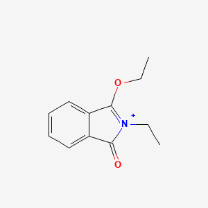 3-Ethoxy-2-ethyl-1-oxo-1H-isoindol-2-ium