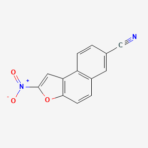 2-Nitronaphtho[2,1-B]furan-7-carbonitrile