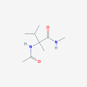 N~2~-Acetyl-N,3-dimethylisovalinamide