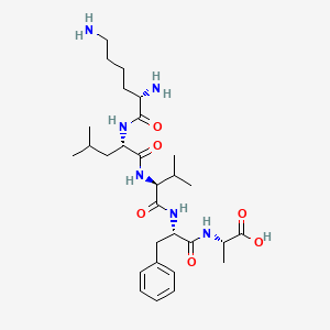 L-Lysyl-L-leucyl-L-valyl-L-phenylalanyl-L-alanine