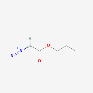 2-Diazonio-1-[(2-methylprop-2-en-1-yl)oxy]ethen-1-olate