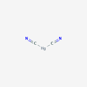 molecular formula C2HgN2 B151634 Mercuric cyanide CAS No. 592-04-1
