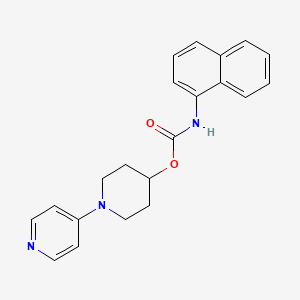 1-(Pyridin-4-yl)piperidin-4-yl naphthalen-1-ylcarbamate