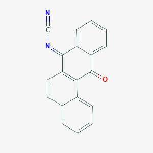 Cyanamide, (12-oxobenz[a]anthracen-7(12H)-ylidene)-