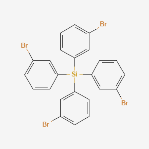 molecular formula C24H16Br4Si B1516409 Tetrakis(3-bromophenyl)silane CAS No. 553611-81-7