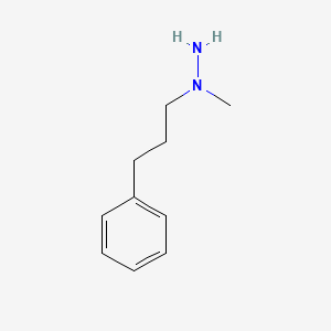 1-Methyl-1-(3-phenylpropyl)hydrazine