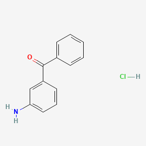 (3-Aminophenyl)-phenylmethanone;hydrochloride