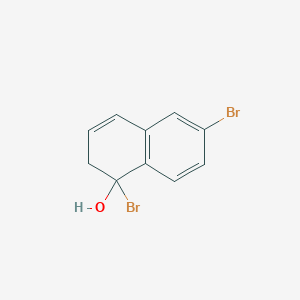 1,6-Dibromo-1,2-dihydronaphthalen-1-ol