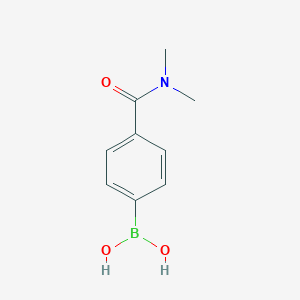 molecular formula C9H12BNO3 B151642 4-(N,N-Dimethylaminocarbonyl)phenylboronic acid CAS No. 405520-68-5