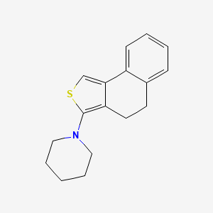 Piperidine, 1-(4,5-dihydronaphtho[1,2-c]thien-3-yl)-