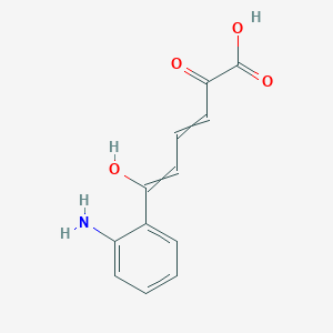 2,4-Hexadienoic acid, 6-(2-aminophenyl)-2-hydroxy-6-oxo-