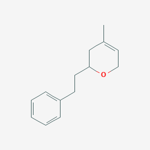 4-Methyl-2-(2-phenylethyl)-3,6-dihydro-2H-pyran