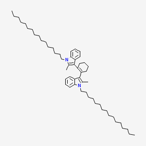 3,3'-(Cyclohex-1-ene-1,2-diyl)bis(1-hexadecyl-2-methyl-1H-indole)