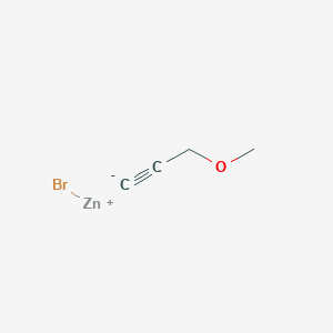 bromozinc(1+);3-methoxyprop-1-yne