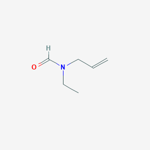 molecular formula C6H11NO B15164357 N-ethyl-N-prop-2-enylformamide CAS No. 155809-48-6