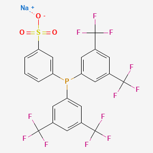 Bis(3,5-di-trifluoromethylphenyl)(3-sulfonatophenyl)phosphine, sodium salt