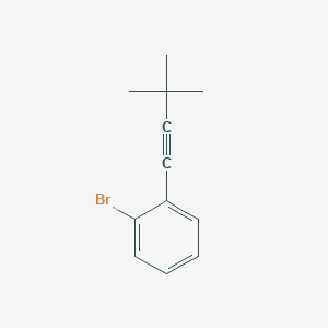 Benzene, 1-bromo-2-(3,3-dimethyl-1-butynyl)-