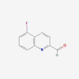 molecular formula C10H6FNO B1516454 5-Fluoroquinoline-2-carbaldehyde 
