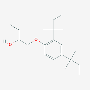 1-[2,4-Bis(2-methylbutan-2-yl)phenoxy]butan-2-ol