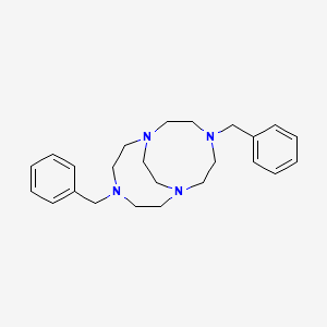 1,4,7,10-Tetraazabicyclo[5.5.2]tetradecane, 4,10-bis(phenylmethyl)-