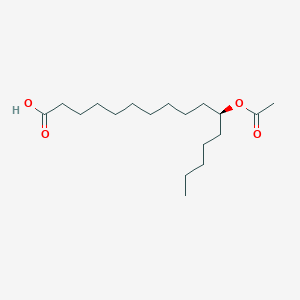 Hexadecanoic acid, 11-(acetyloxy)-, (S)-