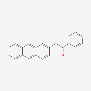 2-(Anthracen-2-YL)-1-phenylethan-1-one