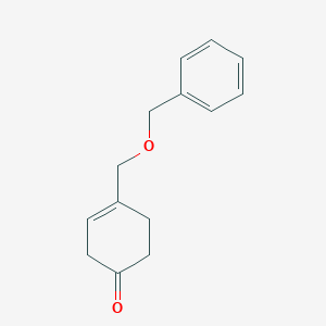 4-[(Benzyloxy)methyl]cyclohex-3-en-1-one