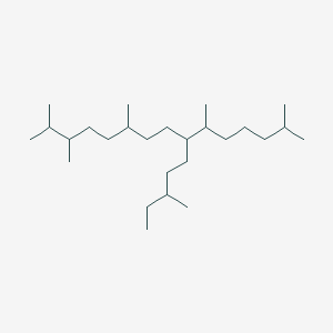 2,3,6,10,14-Pentamethyl-9-(3-methylpentyl)pentadecane