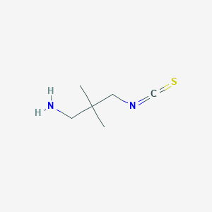 3-Isothiocyanato-2,2-dimethylpropan-1-amine