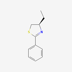 Thiazole, 4-ethyl-4,5-dihydro-2-phenyl-, (R)-