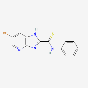 6-Bromo-N-phenyl-1H-imidazo[4,5-b]pyridine-2-carbothioamide