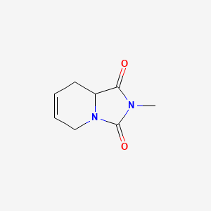 2-Methyl-8,8a-dihydroimidazo[1,5-a]pyridine-1,3(2H,5H)-dione