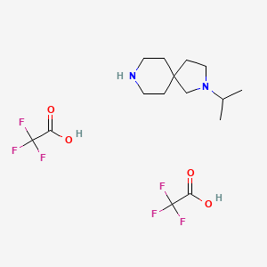 2,8-Diazaspiro[4.5]decane,2-(1-methylethyl)-,(2,2,2-trifluoroacetate)(1:2)