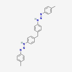 (1E,1'E)-3,3'-[Methylenedi(4,1-phenylene)]bis[1-(4-methylphenyl)triaz-1-ene]