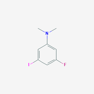 3-Fluoro-5-iodo-N,N-dimethylaniline
