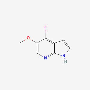 1H-Pyrrolo[2,3-b]pyridine, 4-fluoro-5-methoxy-