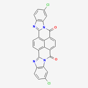 molecular formula C26H10Cl2N4O2 B1516539 C.I. Vat Brown 22 CAS No. 8005-30-9