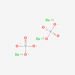 molecular formula Ba3(VO4)2<br>Ba3O8V2 B1516543 Barium vanadate CAS No. 39416-30-3