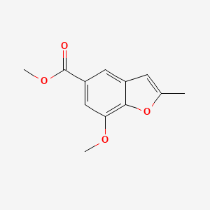 Methyl 7-methoxy-2-methyl-1-benzofuran-5-carboxylate