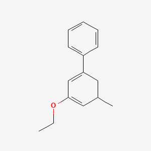 (3-Ethoxy-5-methyl-1,3-cyclohexadien-1-yl)benzene