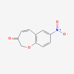 7-Nitro-1-benzoxepin-3(2H)-one