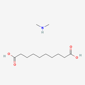 Decanedioic acid--N-methylmethanamine (1/1)