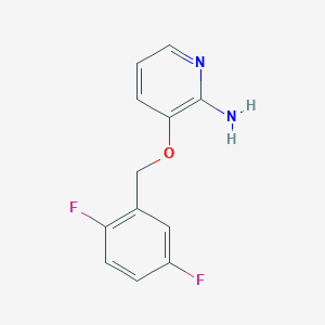 2-Pyridinamine, 3-[(2,5-difluorophenyl)methoxy]-