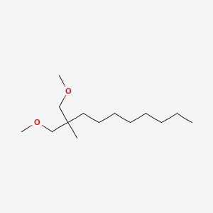 1-Methoxy-2-(methoxymethyl)-2-methyldecane