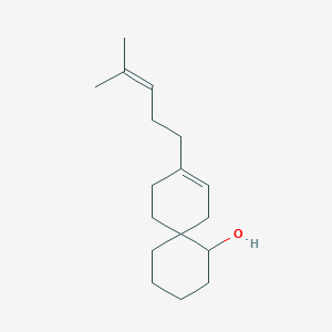 9-(4-Methylpent-3-en-1-yl)spiro[5.5]undec-8-en-1-ol