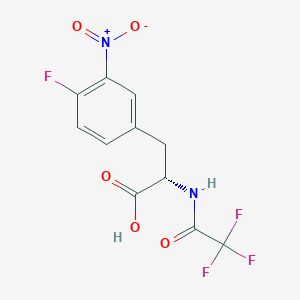 4-Fluoro-3-nitro-N-(trifluoroacetyl)-L-phenylalanine