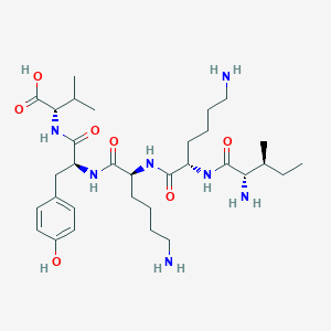 L-Isoleucyl-L-lysyl-L-lysyl-L-tyrosyl-L-valine