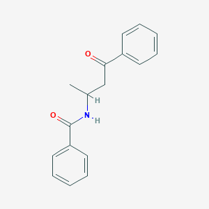 N-(4-Oxo-4-phenylbutan-2-yl)benzamide